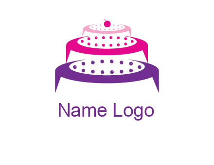 multi level cake logo