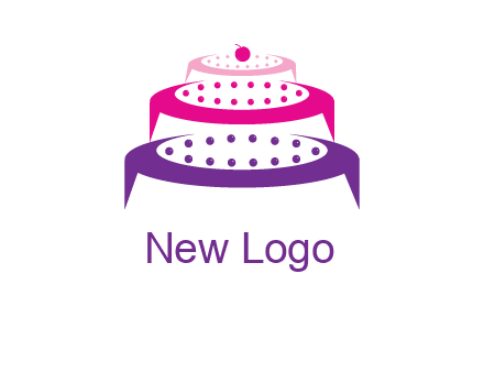 multi level cake logo