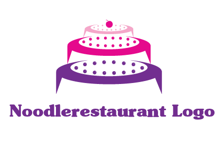 multi level cake logo