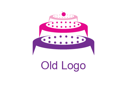 multi level cake logo