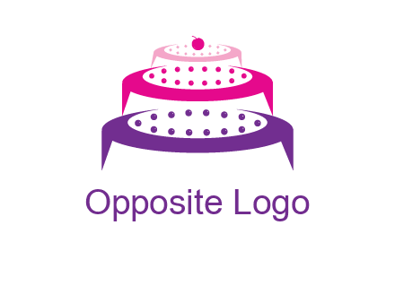 multi level cake logo