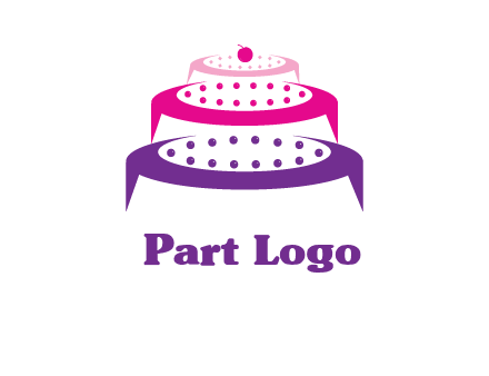 multi level cake logo