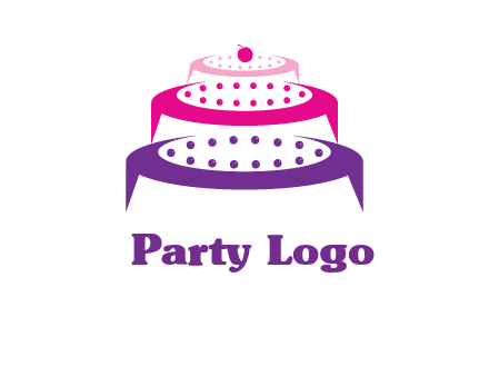 multi level cake logo