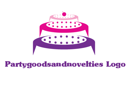 multi level cake logo
