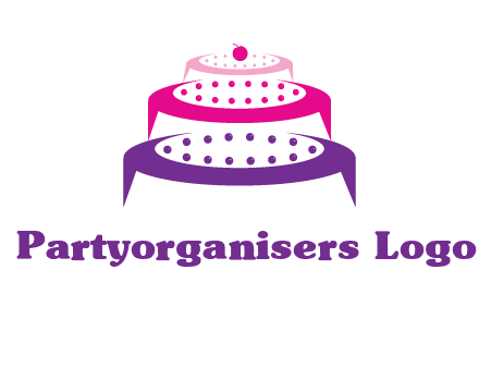 multi level cake logo