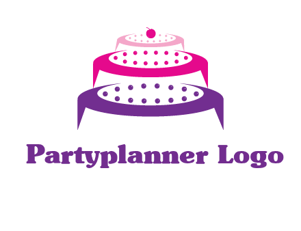 multi level cake logo