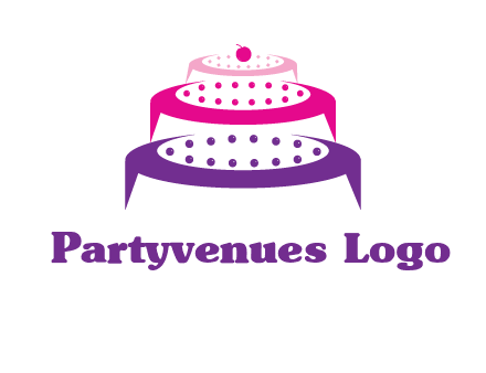 multi level cake logo