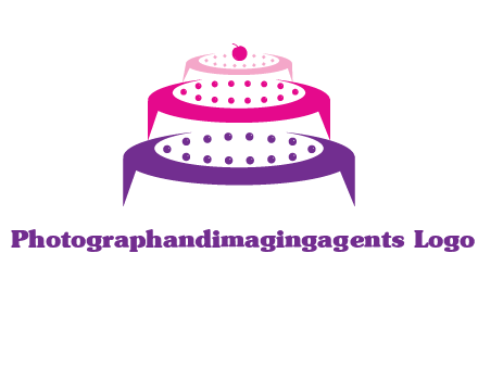 multi level cake logo