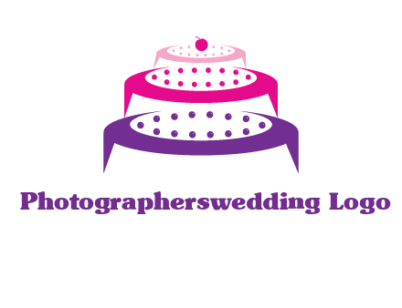 multi level cake logo
