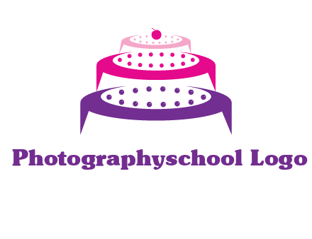 multi level cake logo