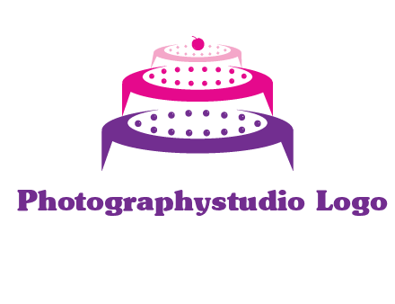 multi level cake logo