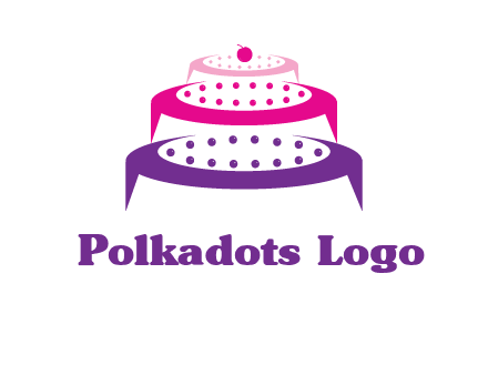 multi level cake logo