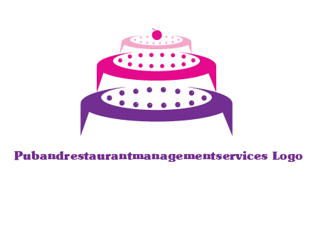 multi level cake logo