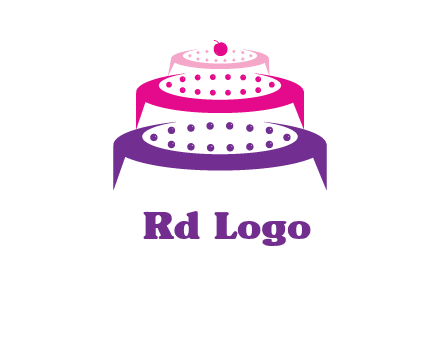 multi level cake logo