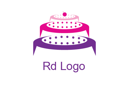 multi level cake logo