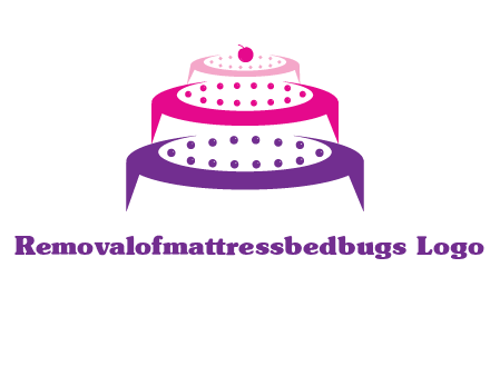 multi level cake logo