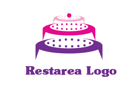 multi level cake logo