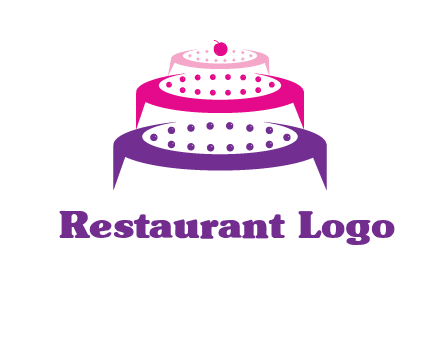 multi level cake logo