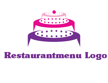 multi level cake logo