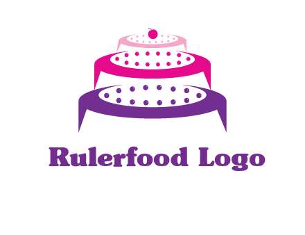 multi level cake logo
