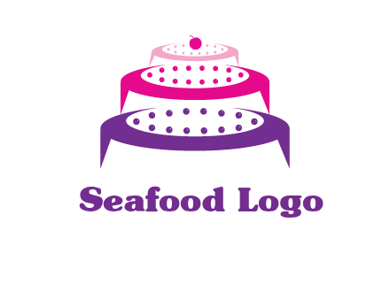 multi level cake logo