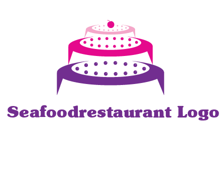 multi level cake logo