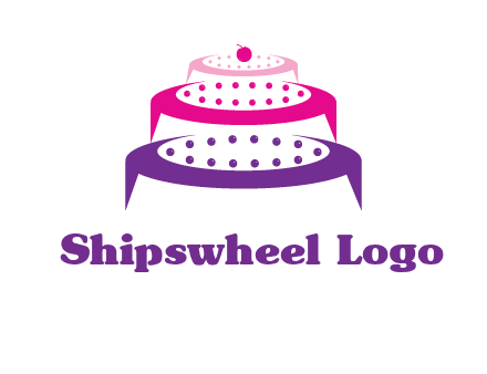 multi level cake logo