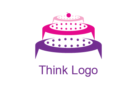 multi level cake logo