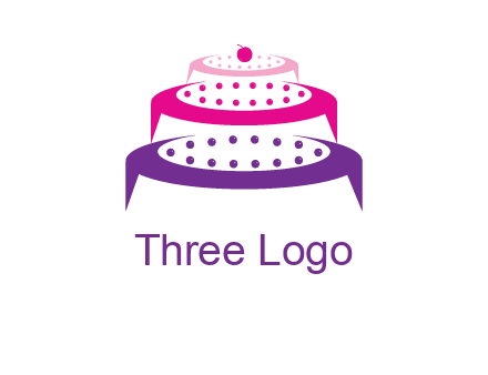 multi level cake logo