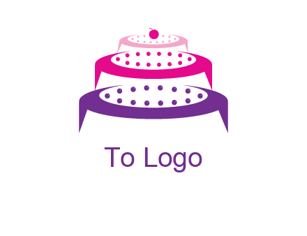 multi level cake logo