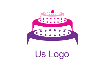 multi level cake logo