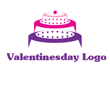 multi level cake logo