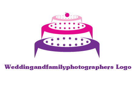 multi level cake logo