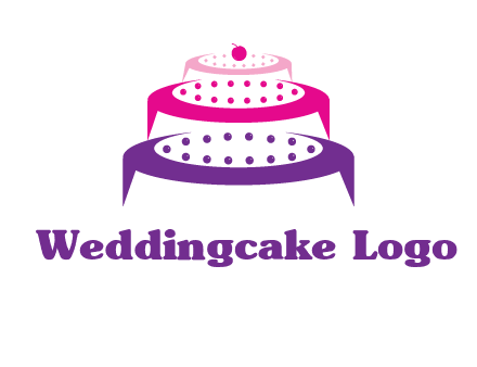 multi level cake logo