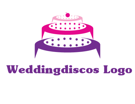 multi level cake logo