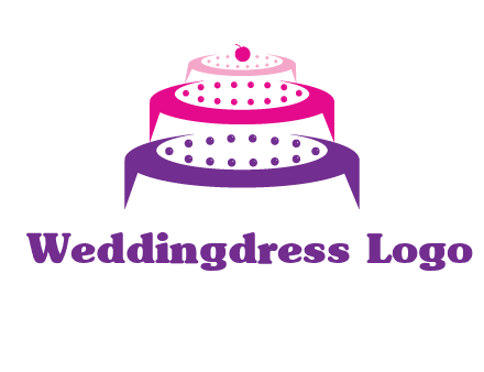multi level cake logo