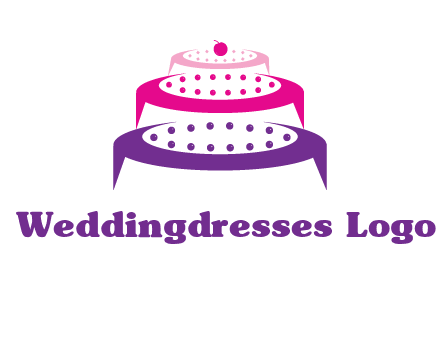 multi level cake logo