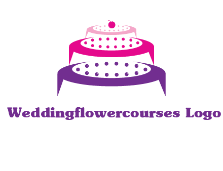 multi level cake logo