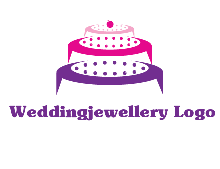 multi level cake logo