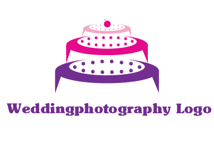 multi level cake logo