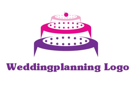 multi level cake logo