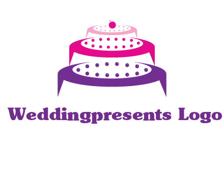 multi level cake logo