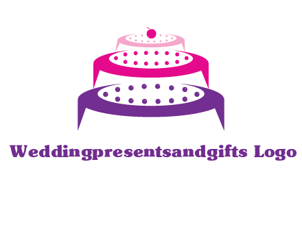 multi level cake logo