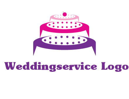 multi level cake logo