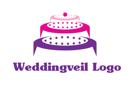multi level cake logo