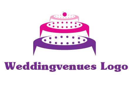 multi level cake logo