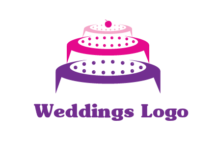 multi level cake logo