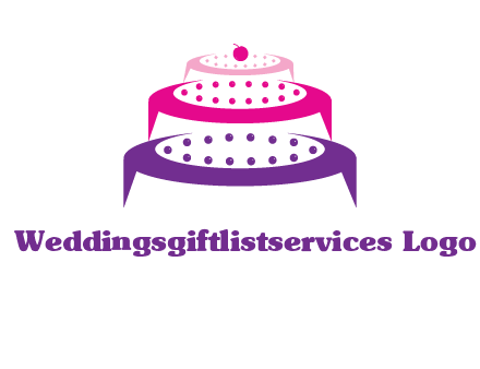 multi level cake logo