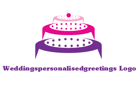 multi level cake logo