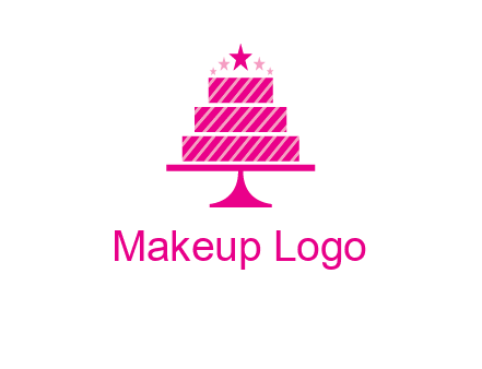 stars with wedding cake logo